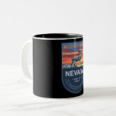 Nevada Tweekleurige Koffiemok (Voorkant links)