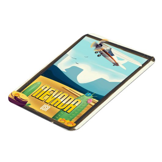 Nevada USA:  reisposter. Magneet (Linkerzijde)