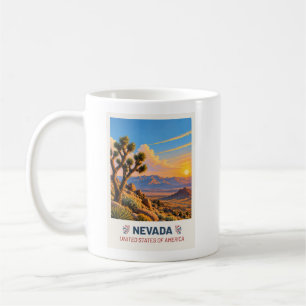 Nevada USA – Vintage Reisbeker Koffiemok
