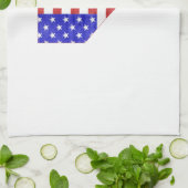 Nevada USA vlag silhouette state map Theedoek (Gevouwen)