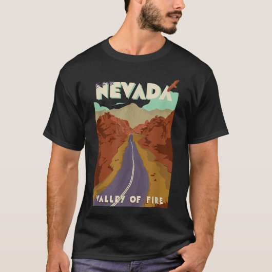 Nevada Valley Van T-shirt (Voorkant)