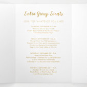 Nevada Vegas Welkomstschema voor weddenschappen Drieluik Programma (Binnenkant midden)