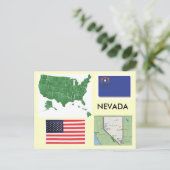 Nevada, Verenigde Staten Briefkaart (Staand voorkant)