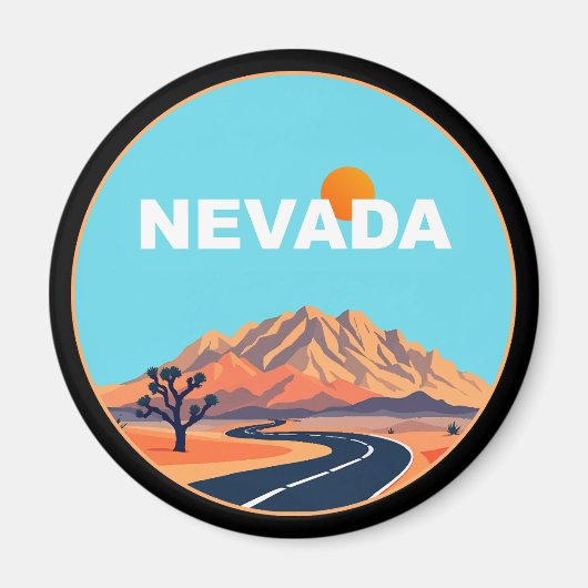 Nevada Verenigde Staten Magneet (Voorkant)
