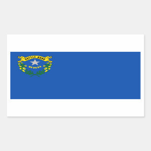 Nevada, Verenigde Staten Rechthoekige Sticker