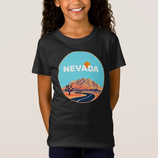 Nevada Verenigde Staten T-shirt (Voorkant)