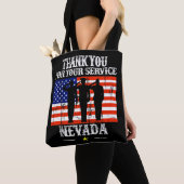 Nevada Verenigde Staten Verenigde Staten Canvas ta Tote Bag (Dichtbij)