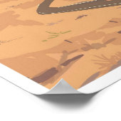 Nevada Verenigde Staten Vintage Travel Illustratio Poster (Hoek)