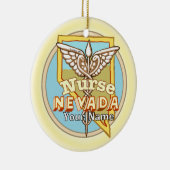Nevada Verpleegster Caduceus Ornament (Rechts)