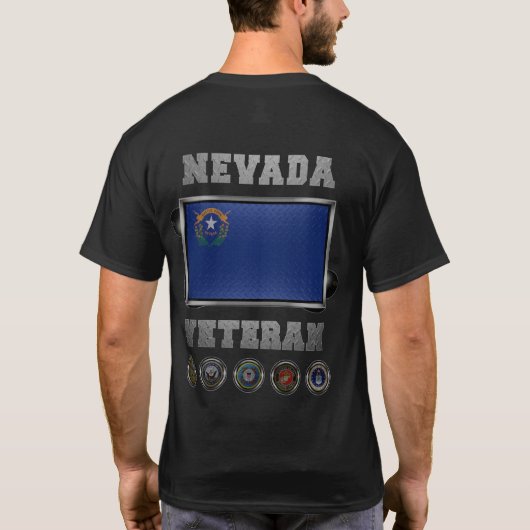 Nevada Veteran Tshirt (Achterkant)