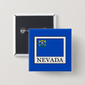 Nevada Vierkante Button 5,1 Cm (Voorkant /achterkant)