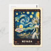 Nevada | Vincent van Gogh geïnspireerd Briefkaart (Voorkant / Achterkant)