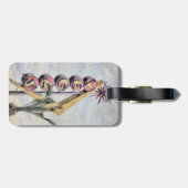 Nevada Vintage Las Vegas Sign Bagagelabel (Achterkant horizontaal)