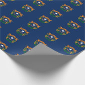 Nevada vlag cadeaupapier (Hoek)