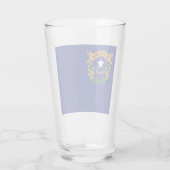 Nevada vlag glas (Achterkant)