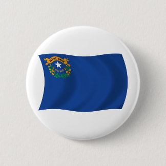 Nevada Vlag Knop Ronde Button 5,7 Cm
