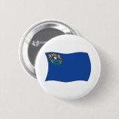 Nevada Vlag Knop Ronde Button 5,7 Cm (Voorkant /achterkant)