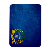 Nevada Vlag; Magneet (Verticaal)