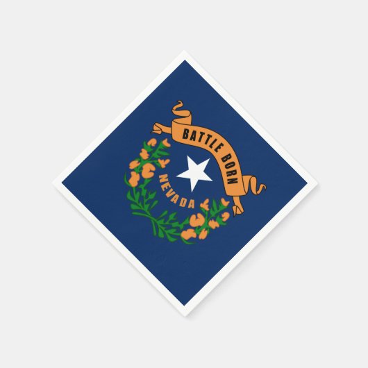 Nevada vlag servet (Hoek)