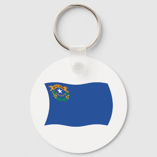 Nevada Vlag Sleutelhanger (Voorkant)