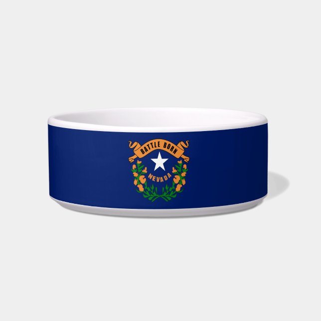 Nevada vlag voerbakje (Voorkant)