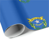 Nevada vlag zegel cadeaupapier (Rol Hoek)