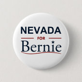Nevada voor Bernie Ronde Button 5,7 Cm (Voorkant)