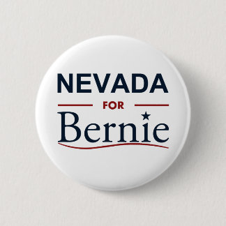 Nevada voor Bernie Ronde Button 5,7 Cm