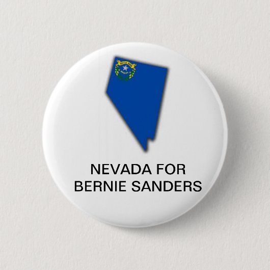 NEVADA voor BERNIE SANDERS 2020 Button (Voorkant)