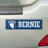 NEVADA VOOR BERNIE SANDERS BUMPERSTICKER (Op auto)