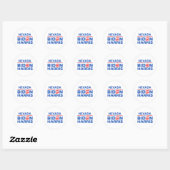 Nevada voor Biden Harris Ronde Sticker (Vel)