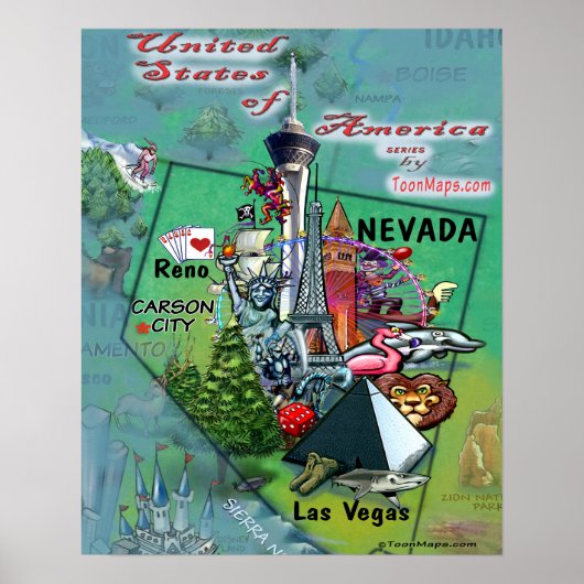 Nevada VS Poster (Voorkant)