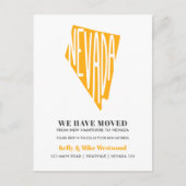 NEVADA We hebben New address New Home verplaatst Briefkaart (Voorkant)