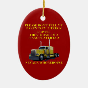 Nevada Whorehouse Keramisch Ornament