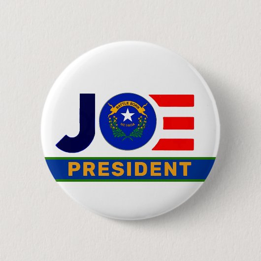 Nevada wil Joe 2020 Ronde Button 5,7 Cm (Voorkant)