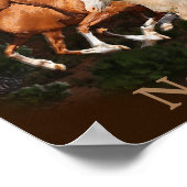 Nevada Wild Horses Poster (Hoek)