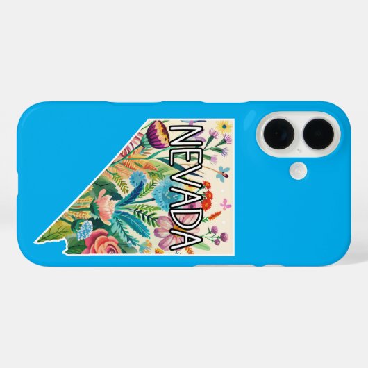 Nevada Wildflower Case-Mate iPhone Case (Achterkant (horizontaal))