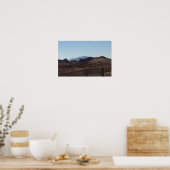 Nevada Woestijn Bergen Poster (Keuken)