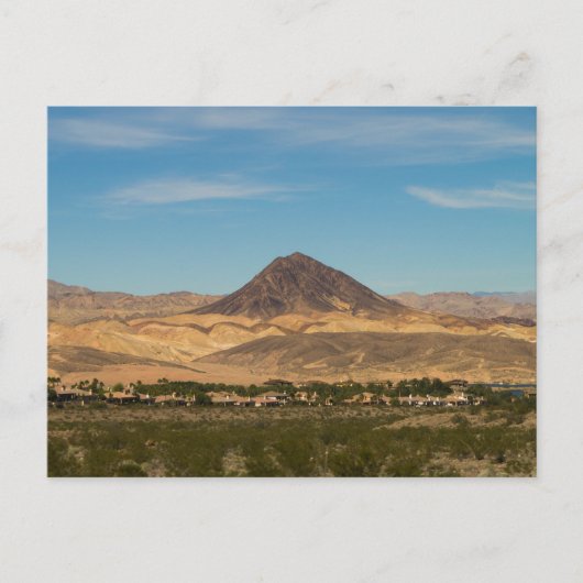 Nevada-woestijn Feestdagenkaart (Voorkant)