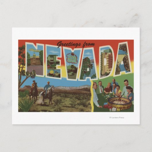 NevadaLarge Letter ScenesNevada 2 Briefkaart (Voorkant)
