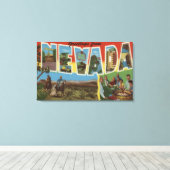 NevadaLarge Letter ScenesNevada 2 Canvas Afdruk (Insitu (Houten vloer))