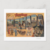 NevadaLarge Letter ScenesNevada Briefkaart (Voorkant)
