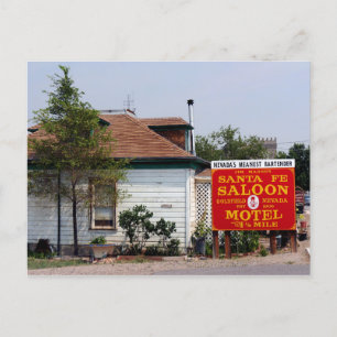 "Nevada's Betste Bartender." Goldfield Nevada Briefkaart