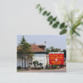 "Nevada's Betste Bartender." Goldfield Nevada Briefkaart (Staand voorkant)