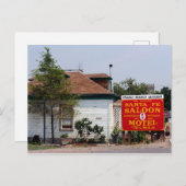 "Nevada's Betste Bartender." Goldfield Nevada Briefkaart (Voorkant / Achterkant)