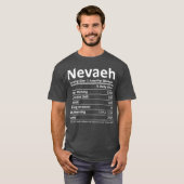 NEVAEH Nutrition Personalized Funny Kerstmis T-shirt (Voorkant volledig)