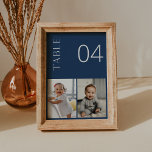 NEVE marineblauw Kindertijd fototafel nummer Kaart<br><div class="desc">Het Neve Collectie heeft een rijke marinekleur die perfect schone verfijning combineert met moderne flair. Het is ontworpen met een modern scriptlettertype dat stijl en elegantie uitsluit. Elk product in het collectie is doordacht gemaakt om een blik te tonen die zowel tijdloos als trendloos is.</div>