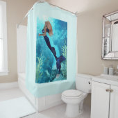 Neve Mermaid Douchegordijn (In situ)