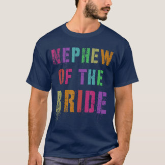NEVEF VAN DE BRUID Bruiloft Familie Relatie T-shirt