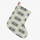 nevel grote kerstsok (Voorkant (Hangend))